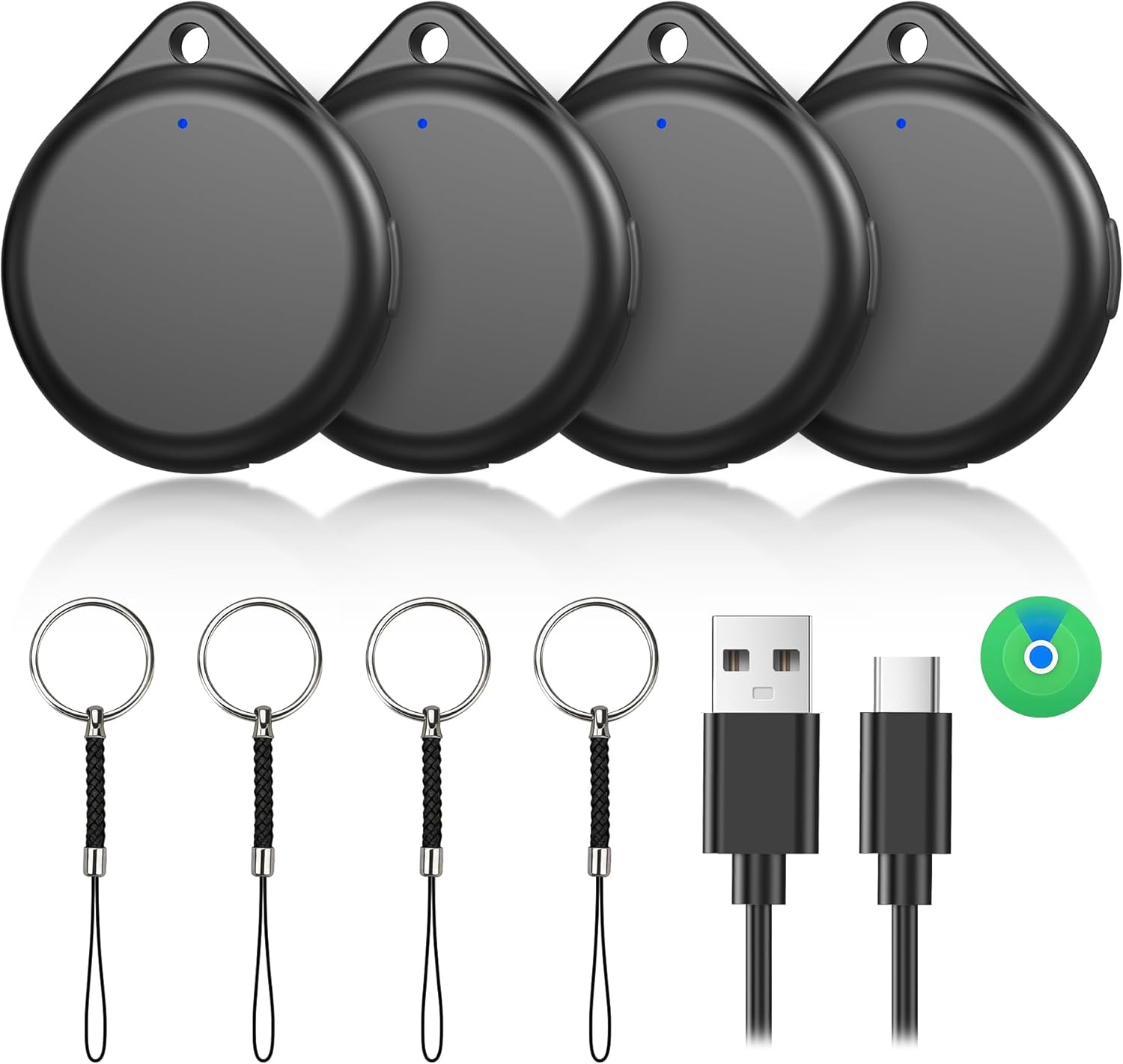 SmartTag intelligens vízálló Bluetooth kulcskereső és tracker eszköz
